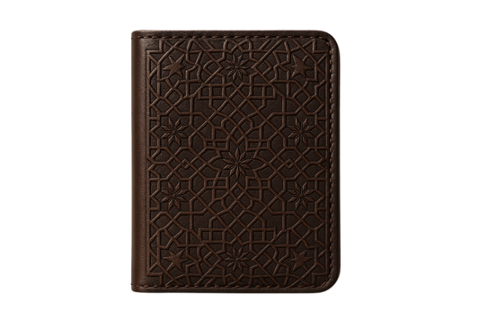 Porte cartes en cuir Marrakchi Zelijj Marrakchi
