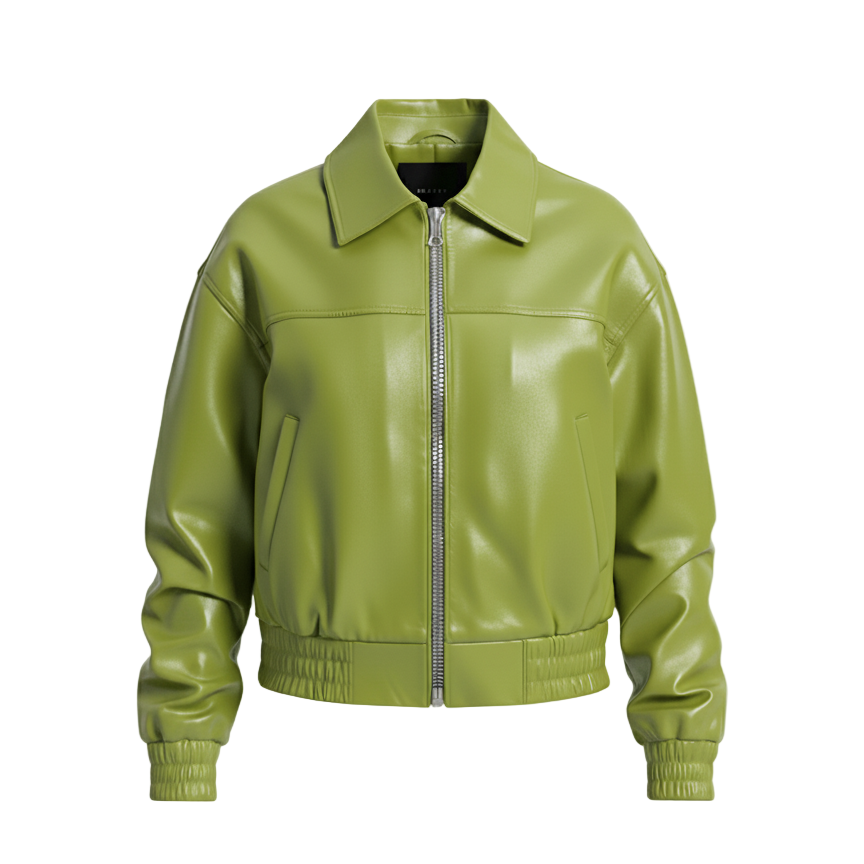 Blouson Bomber en cuir pour femme – Cleo