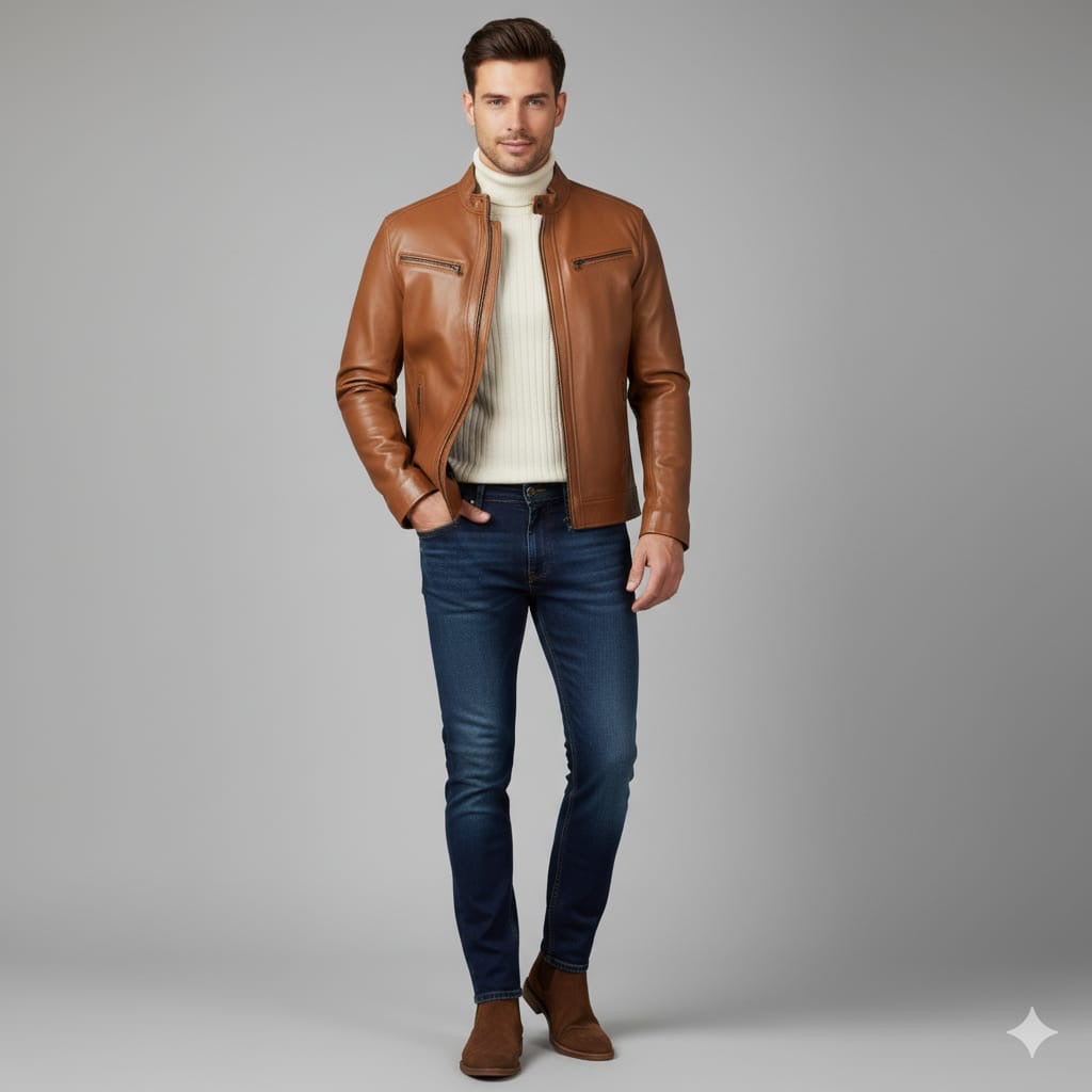 Marrakchi FORD Cuir d'agneau noir