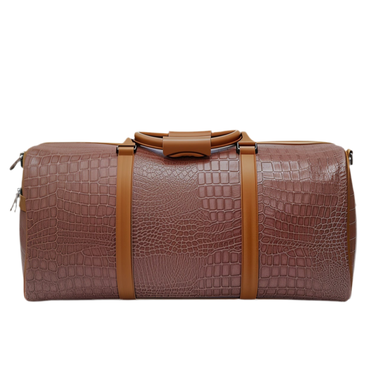 Sac week-end homme en cuir de vachette Marrakchi Motif serpent