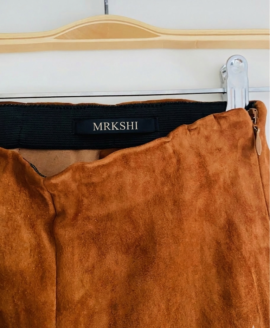 Pantalon en daim stretch