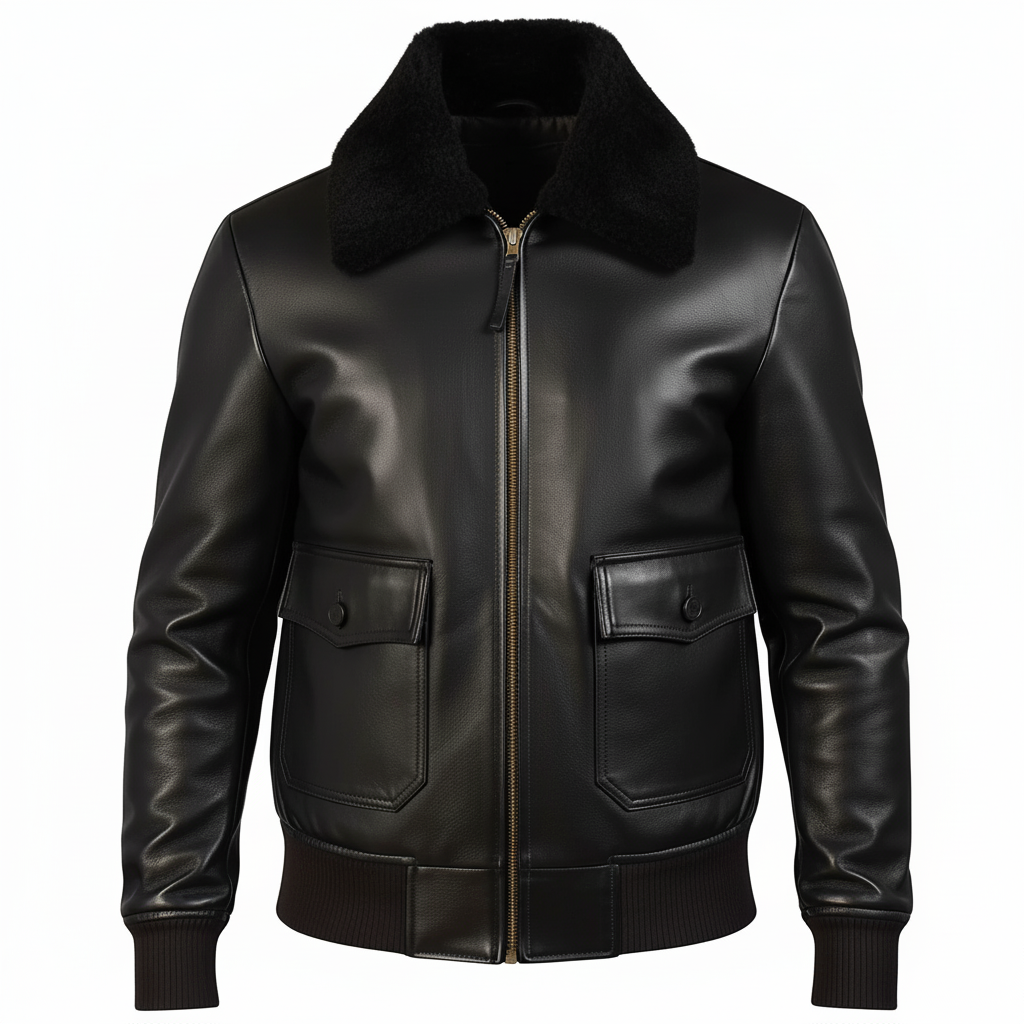Airmare G-1 Blouson aviateur en cuir veritable
