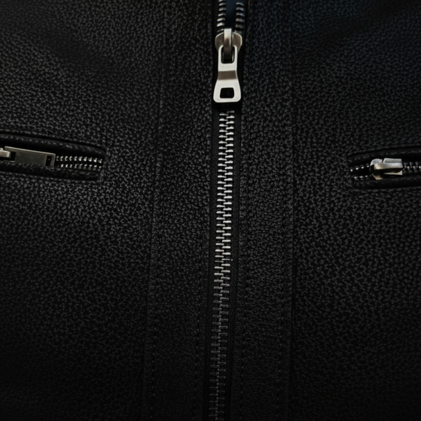 Veste en cuir Dusty pour homme