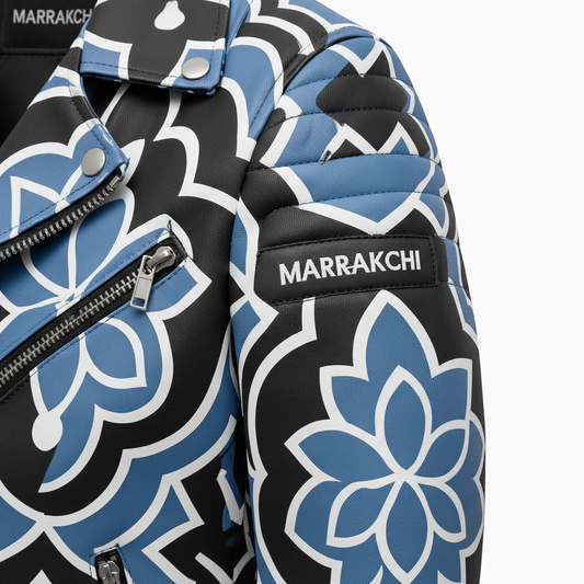 One Blue Dream : quand l'artisanat marocain rencontre le cuir - Marrakchi