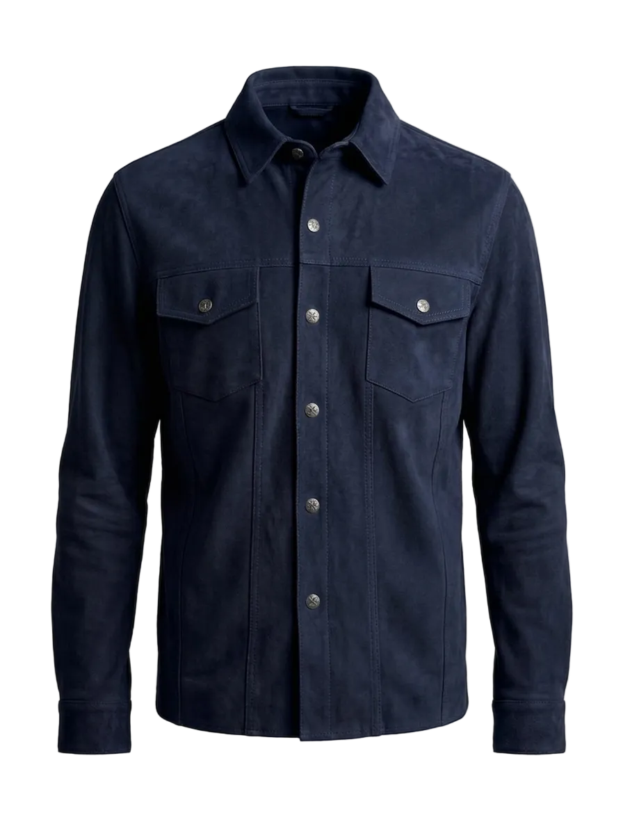 Chemises & shirts cuir homme