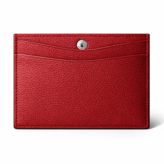 Porte-cartes en cuir MRKSHI Atlas Lion –  rouges
