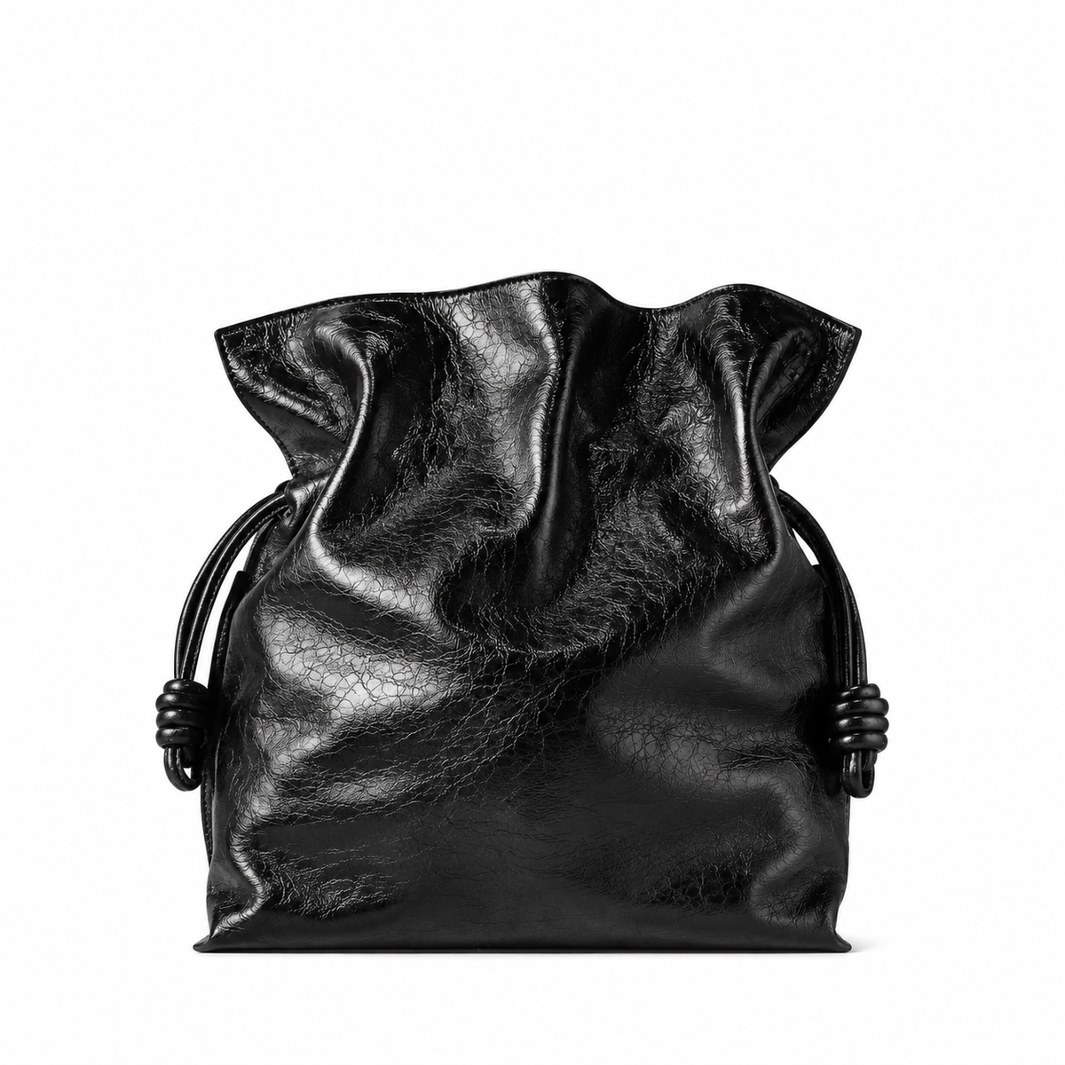 Pochette Flamenco en cuir de veau Nappa