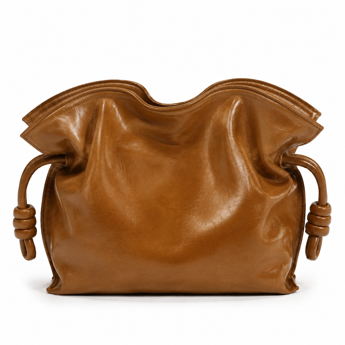 Pochette Flamenco en cuir de veau Nappa