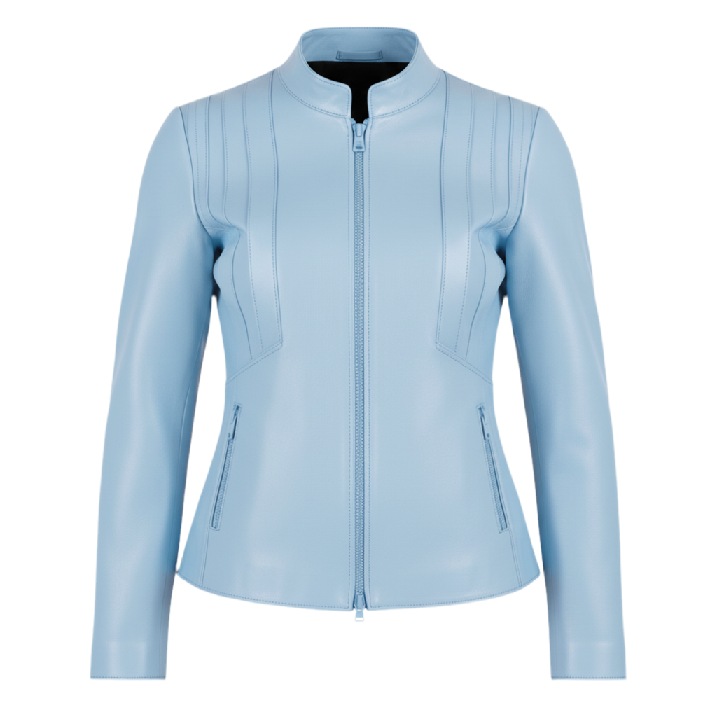 Veste en cuir d'agneau DUCE