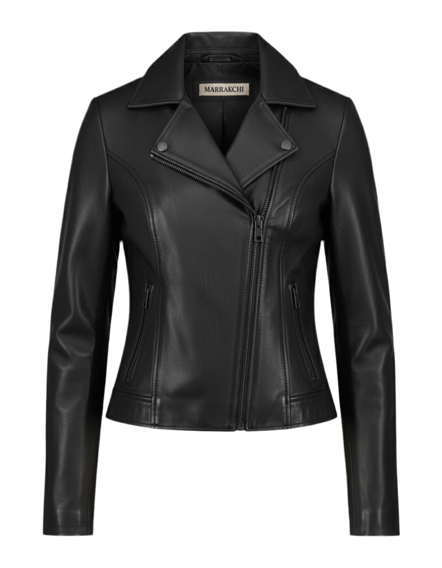Veste en cuir d’agneau – Malika