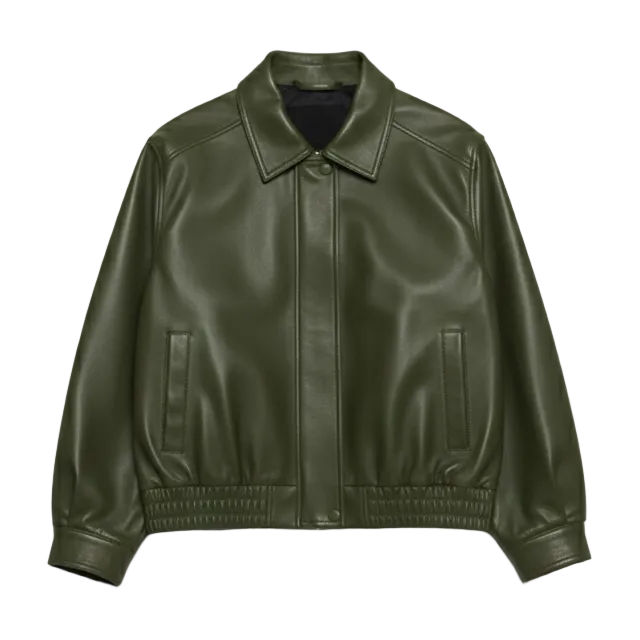 Veste Oversize en Cuir pour Homme – Style Casablanca Urbain Minimaliste