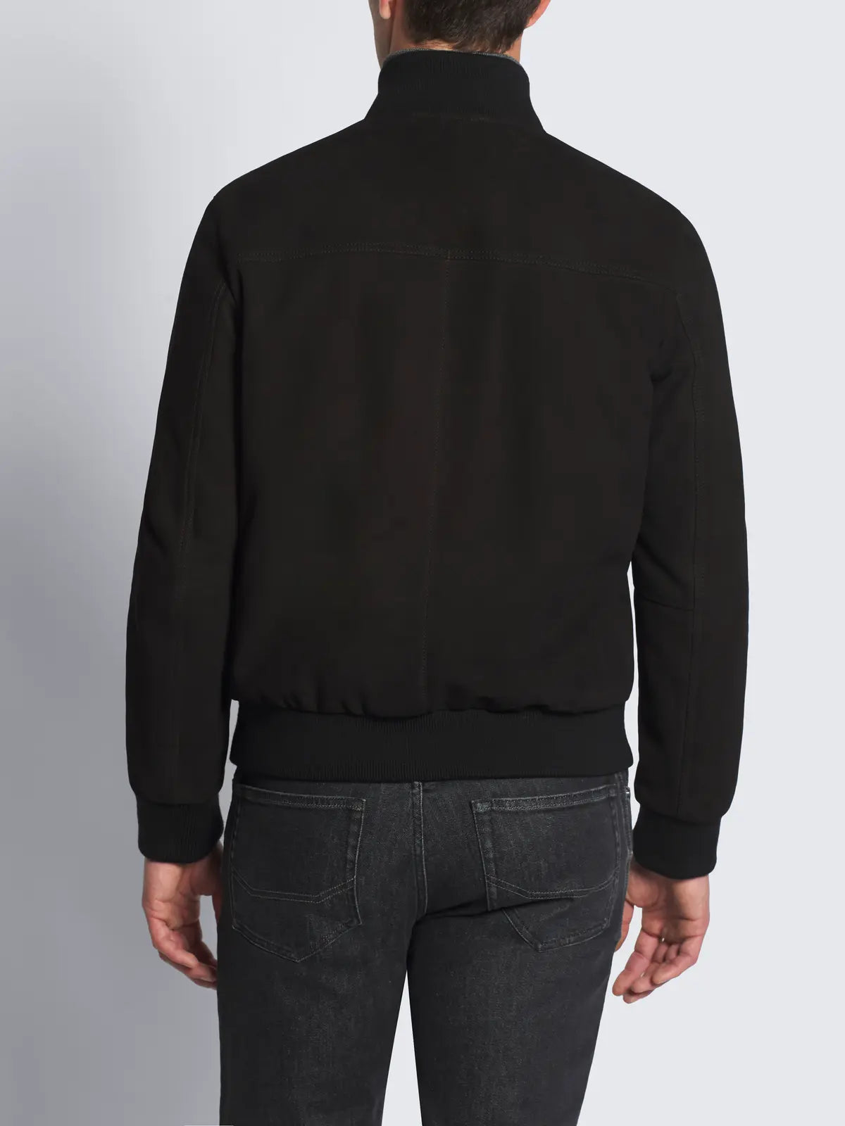 Cristian – Blouson homme en daim | Élégant & Sportif | 100 % cuir véritable