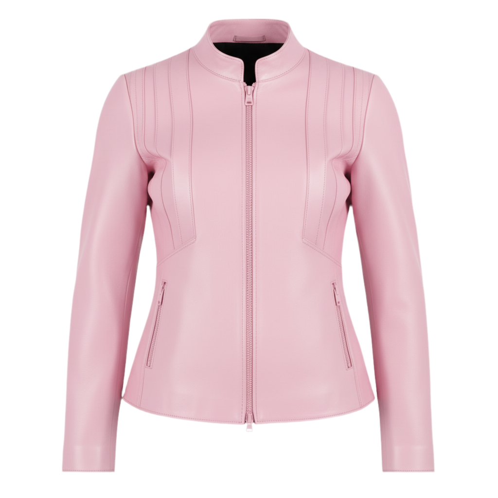 Veste en cuir d'agneau DUCE