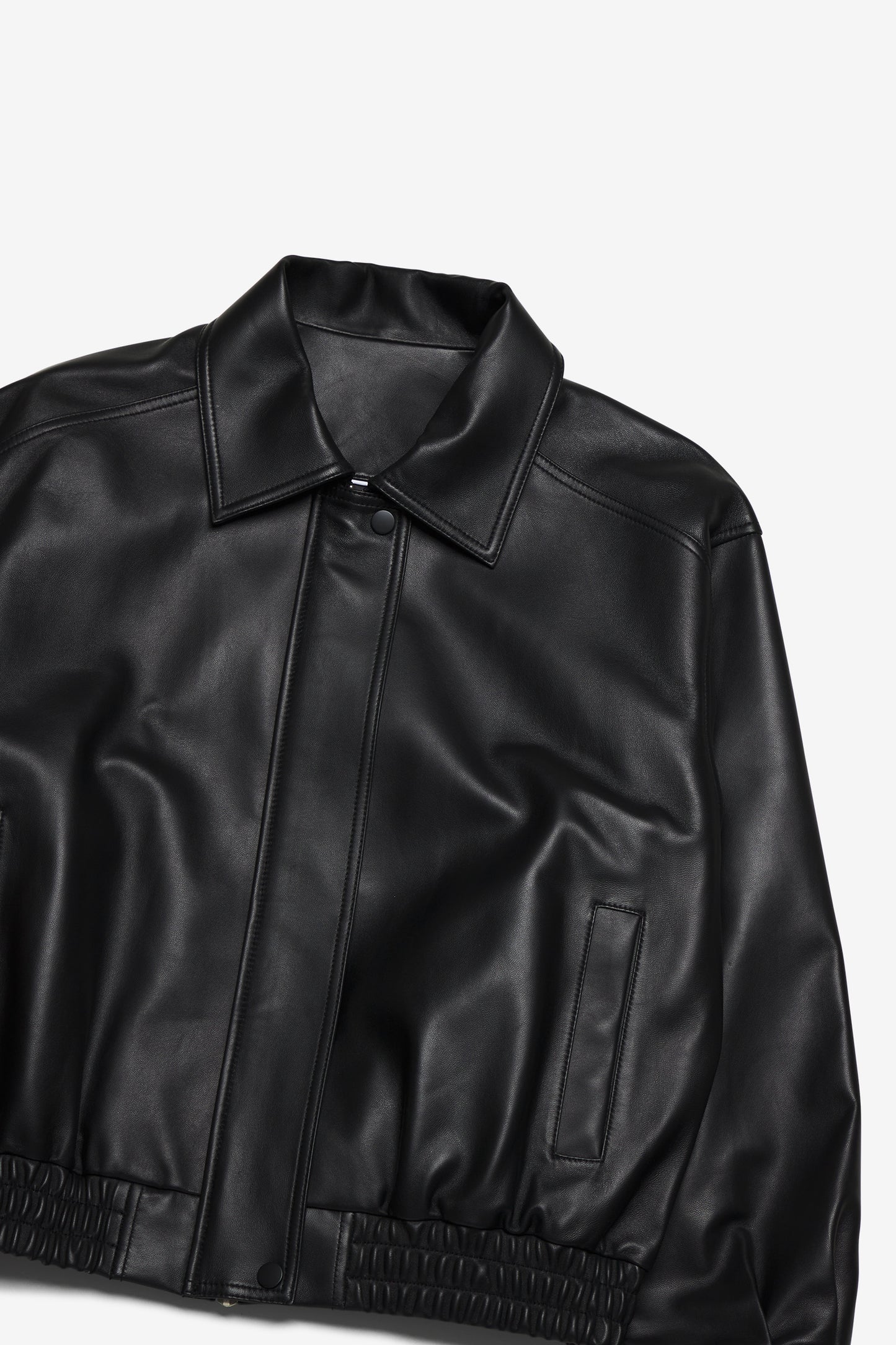 Veste Oversize en Cuir pour Homme – Style Casablanca Urbain Minimaliste