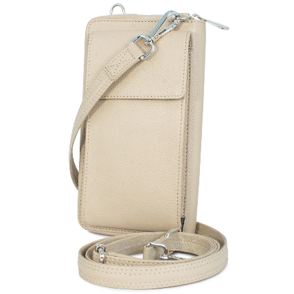 Sac bandoulière classique avec poche pour téléphone portable