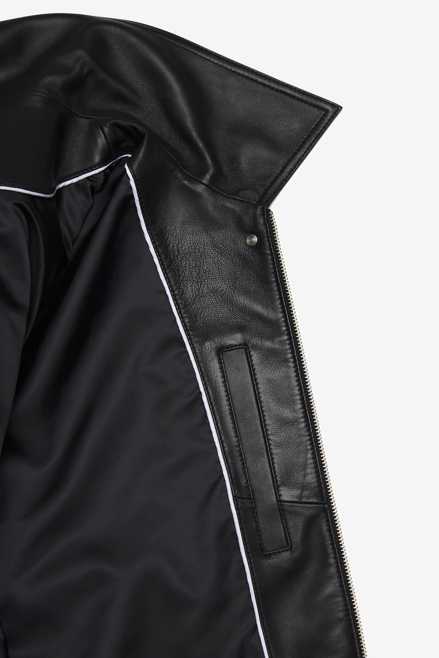 Veste Oversize en Cuir pour Homme – Style Casablanca Urbain Minimaliste