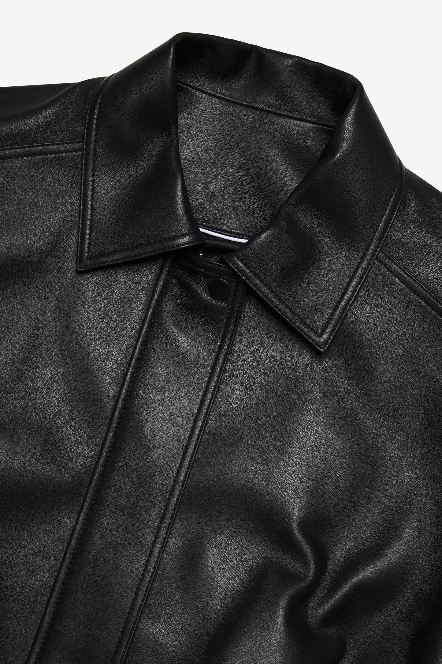 Veste Oversize en Cuir pour Homme – Style Casablanca Urbain Minimaliste