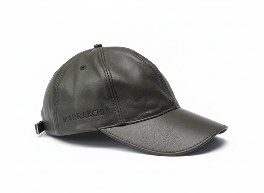 Casquette de baseball en cuir, différentes couleurs - Marrakchi
