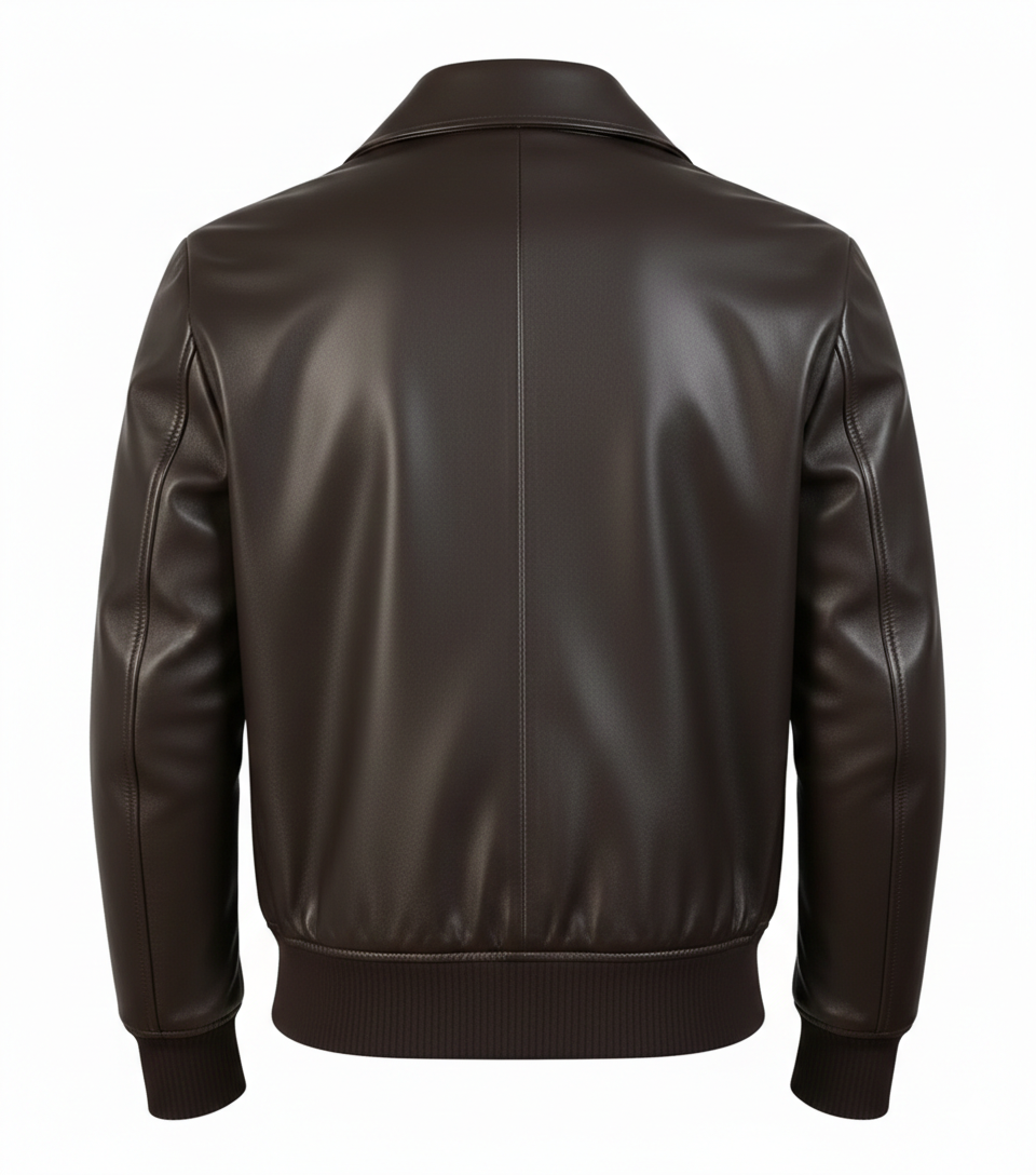 Blouson en Cuir Veritable - Aviator / hiver-printemps