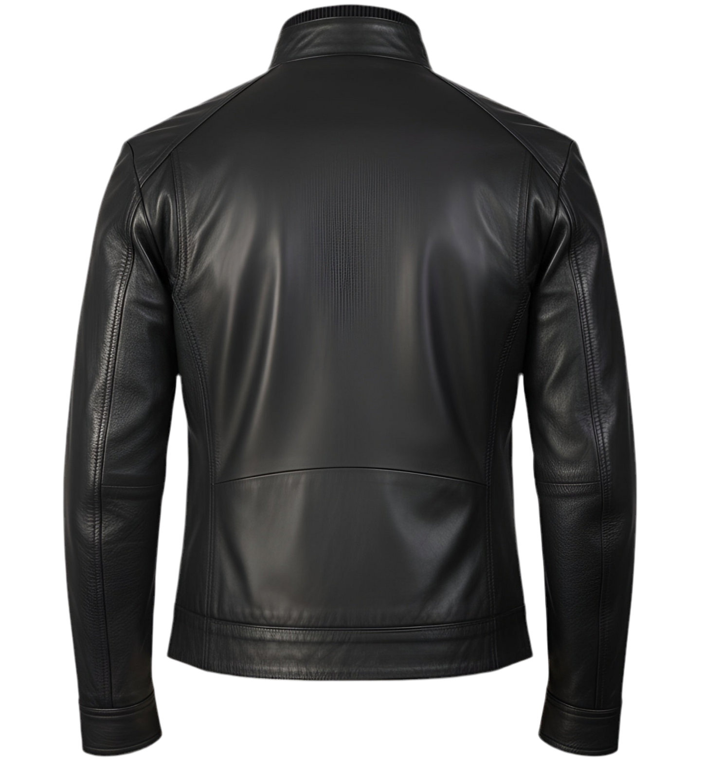 Bouch Distressed Leather Biker Jacket Marrakchi