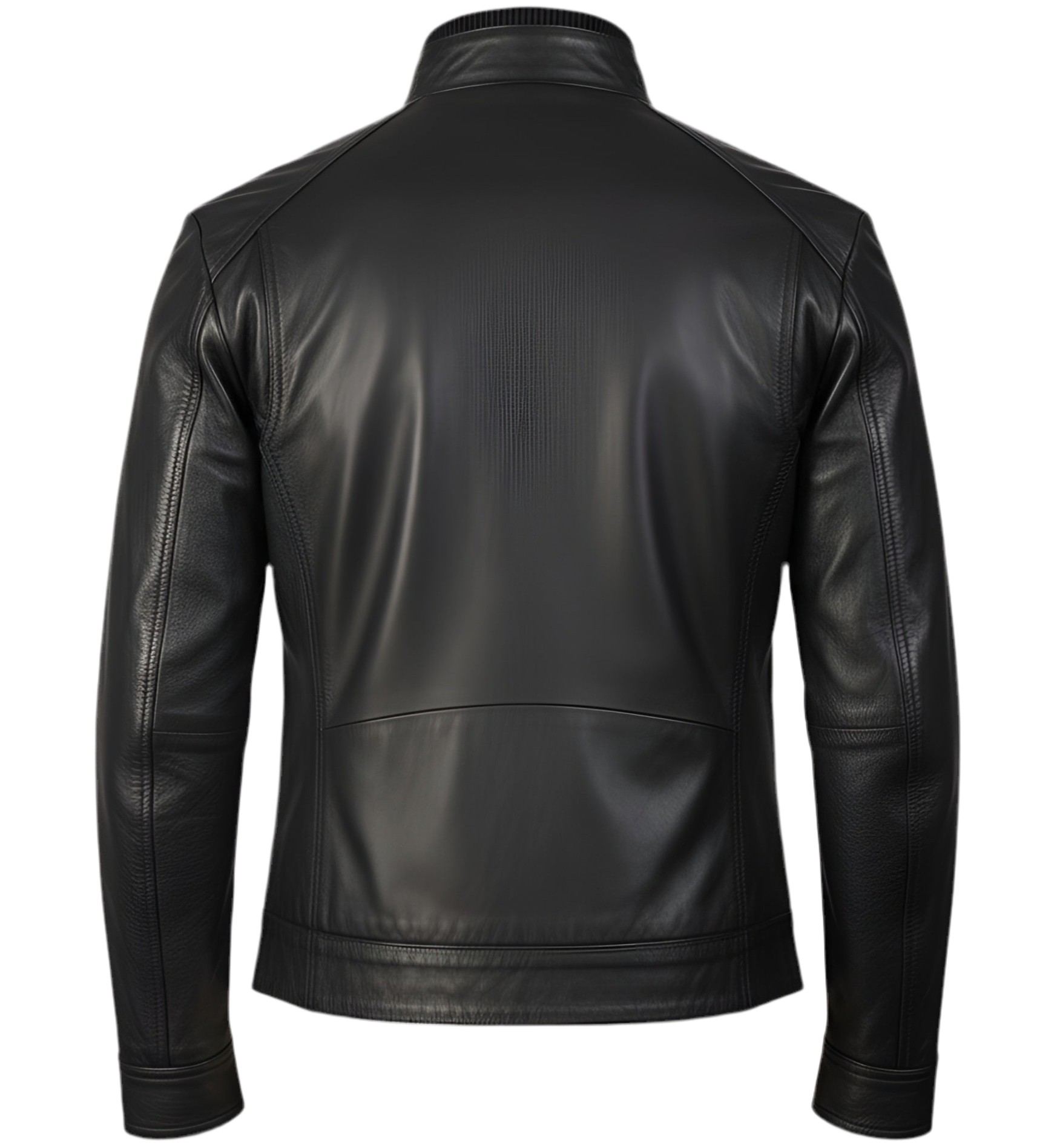 Bouch Distressed Leather Biker Jacket Marrakchi