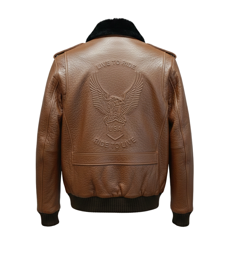 Eagle Rider – Veste en Cuir Premium 2026