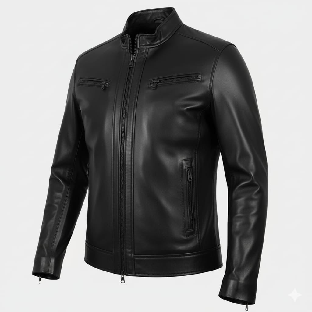 Marrakchi FORD Cuir d'agneau noir