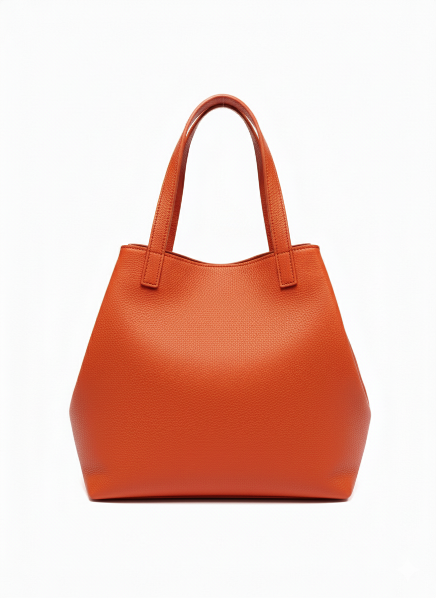 Pochette Vulkao en cuir de veau Nappa