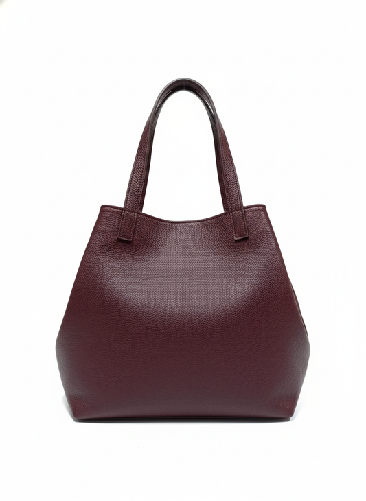 Pochette Vulkao en cuir de veau Nappa