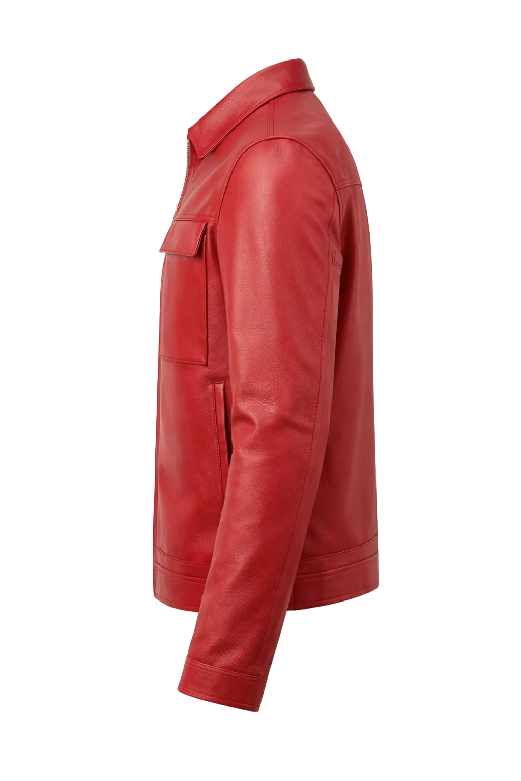 La Veste en cuir d'agneau - Casablanca