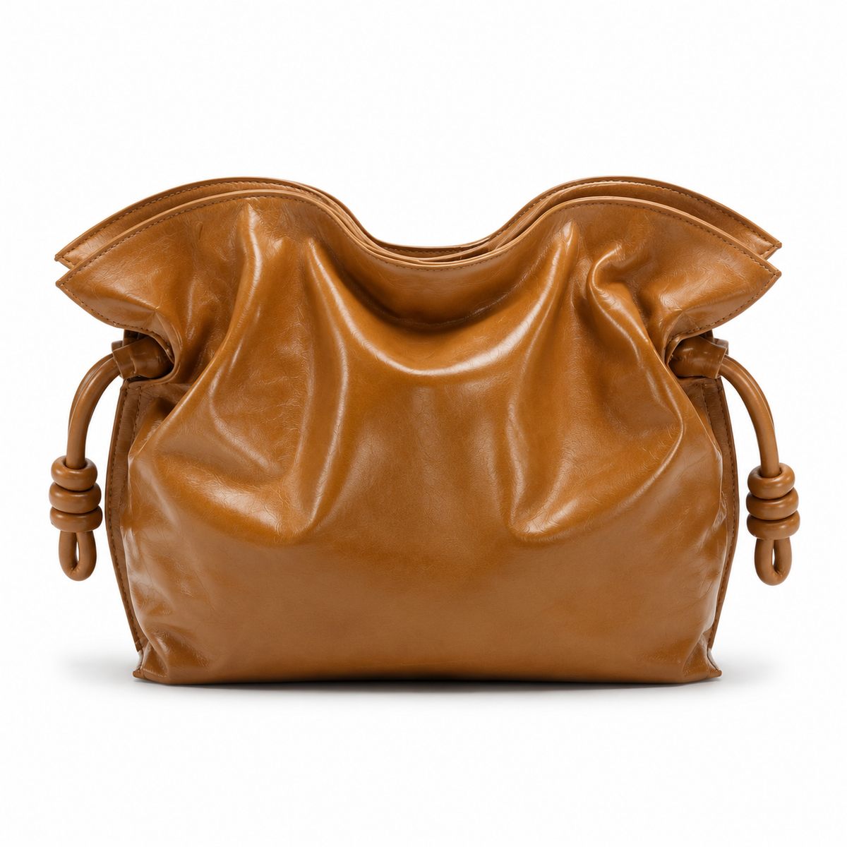 Pochette Flamenco en cuir de veau Nappa