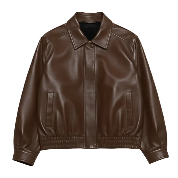 Veste Oversize en Cuir pour Homme – Style Casablanca Urbain Minimaliste