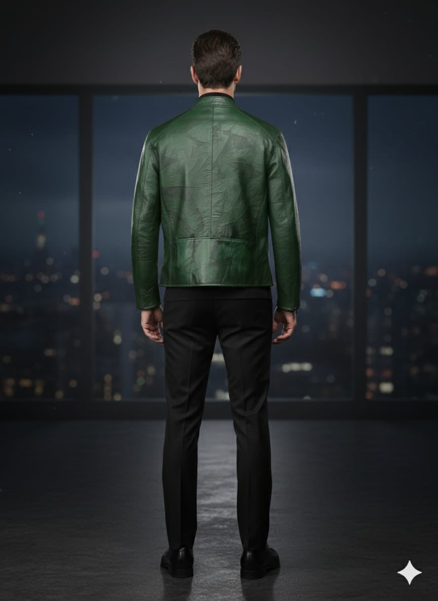 Veste en cuir Hamilton