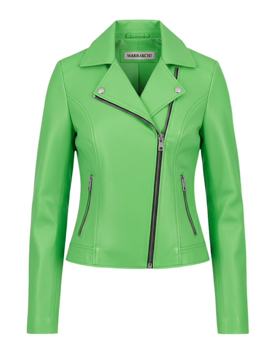 Veste en cuir d’agneau – Malika