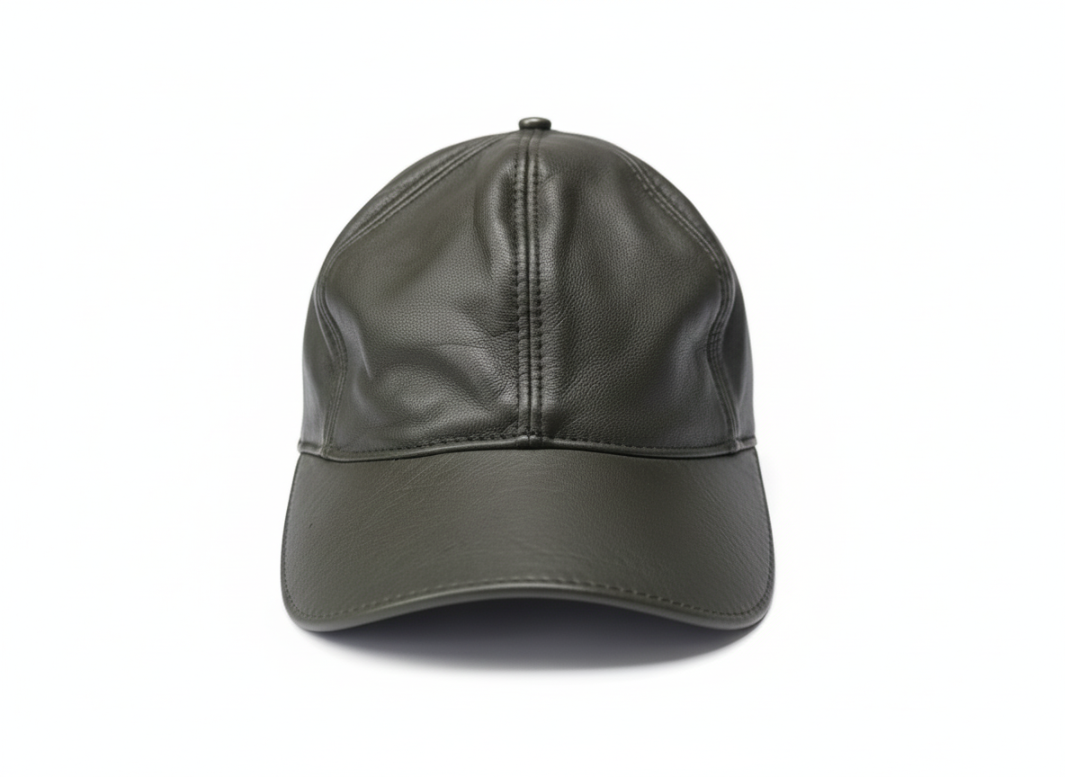 Casquette de baseball en cuir, différentes couleurs - Marrakchi