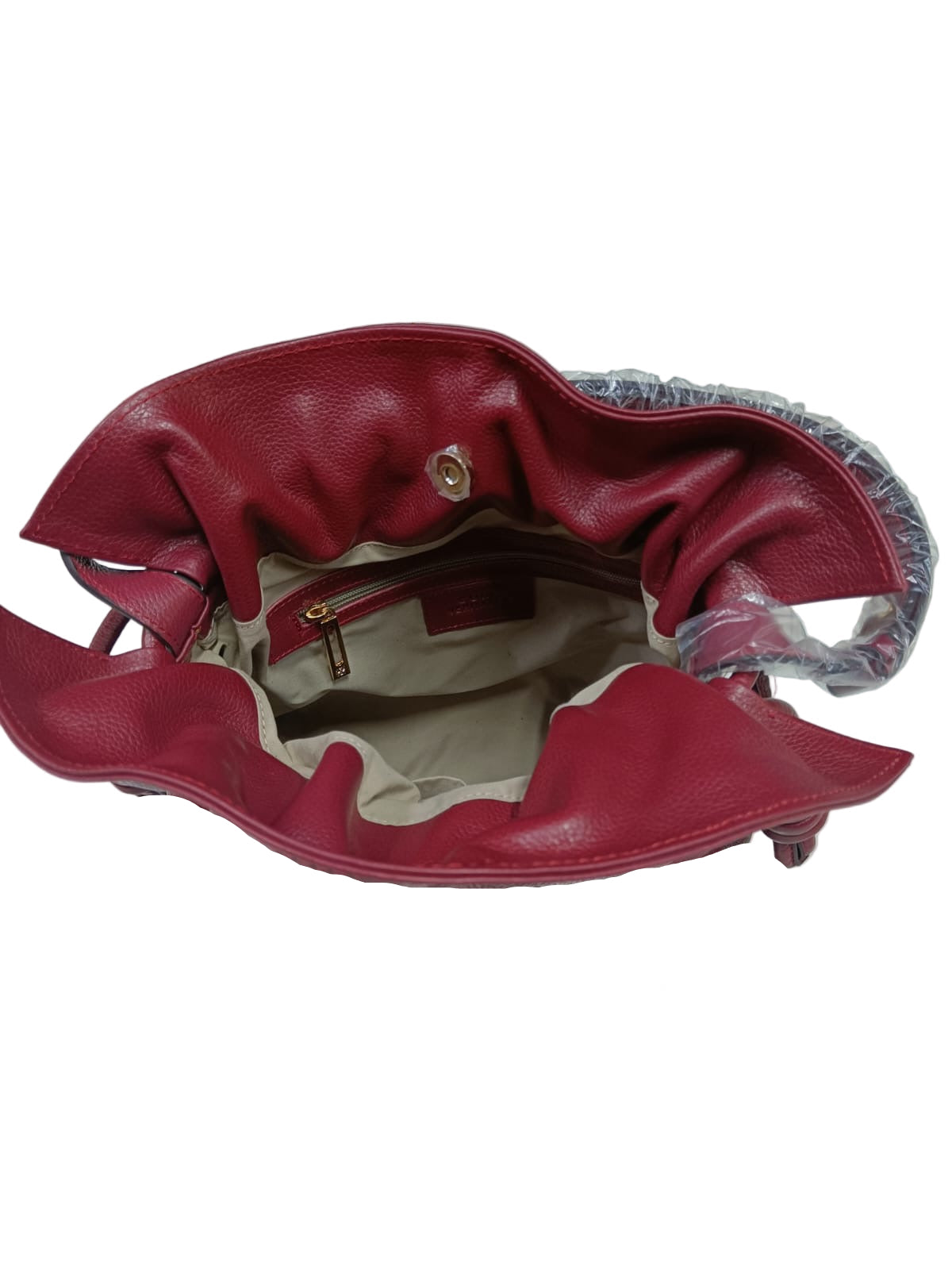 Pochette Flamenco en cuir de veau Nappa