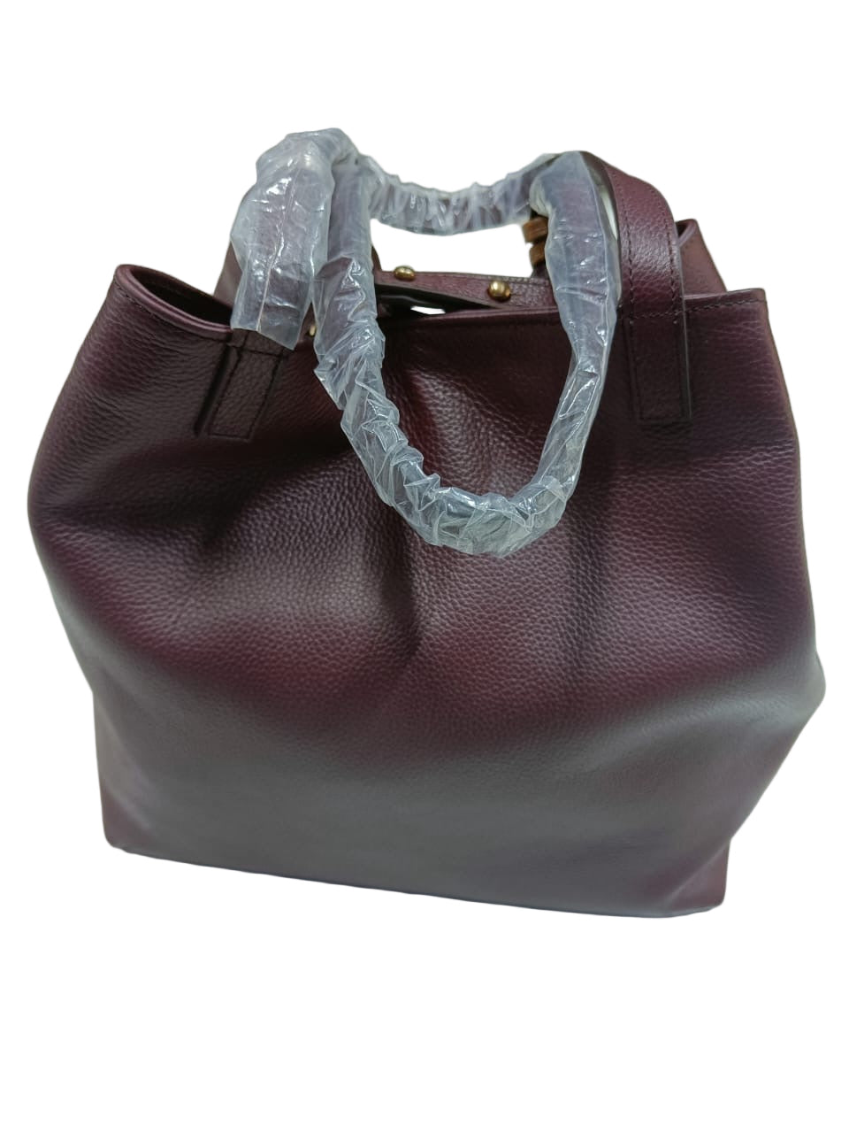 Pochette Vulkao en cuir de veau Nappa