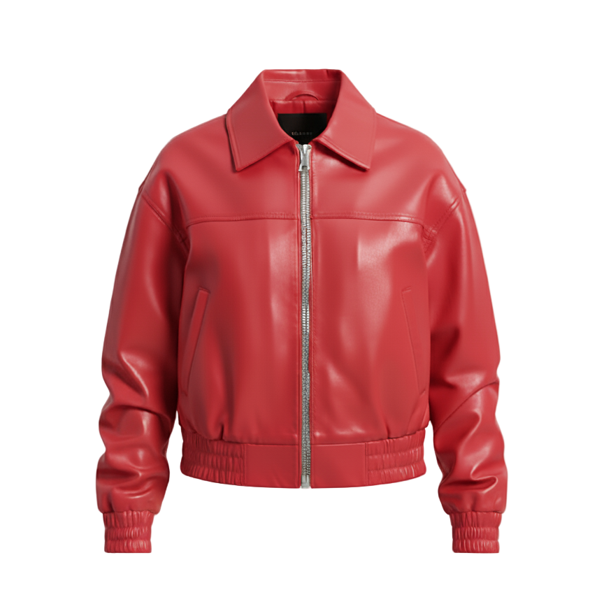 Blouson Bomber en cuir pour femme – Cleo