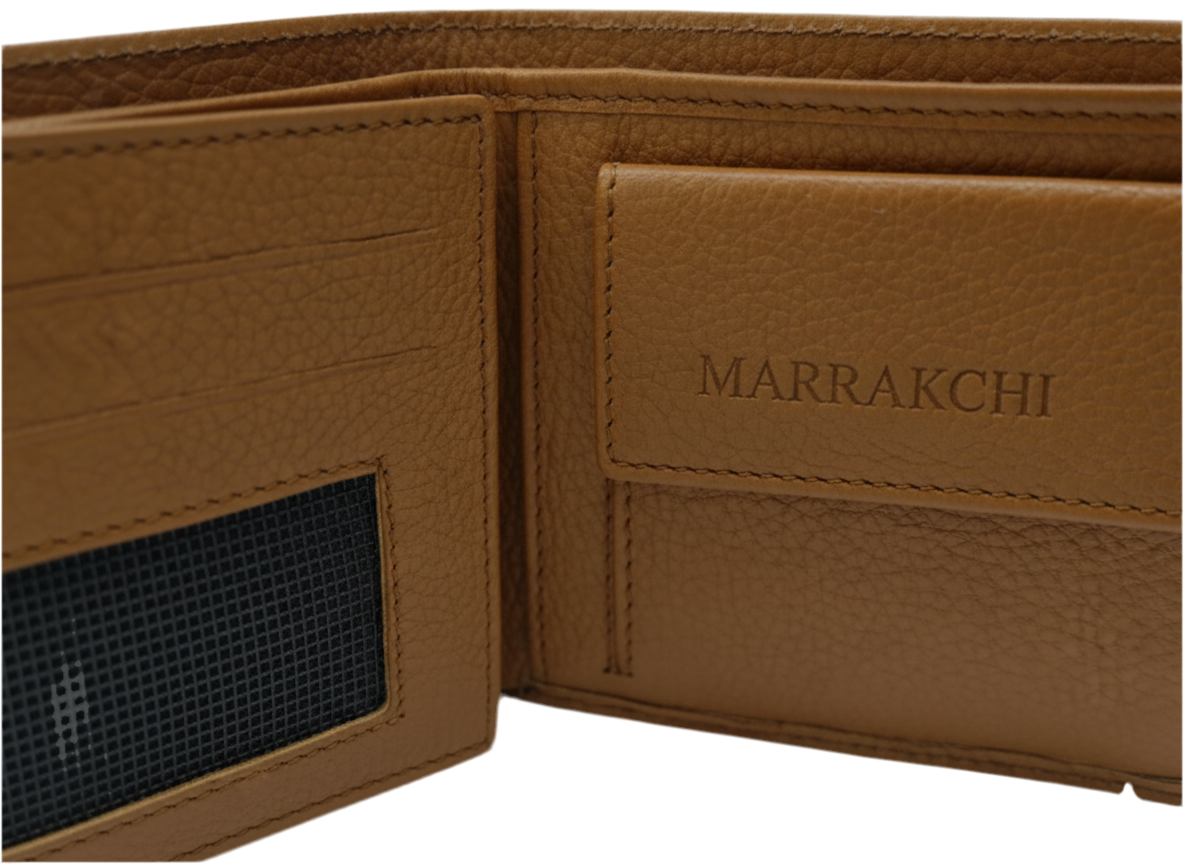 Portefeuille en cuir d’agneau MARRAKCHI