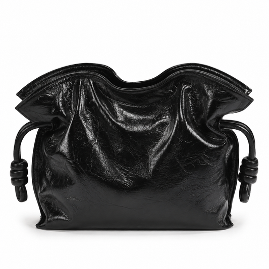 Pochette Flamenco en cuir de veau Nappa