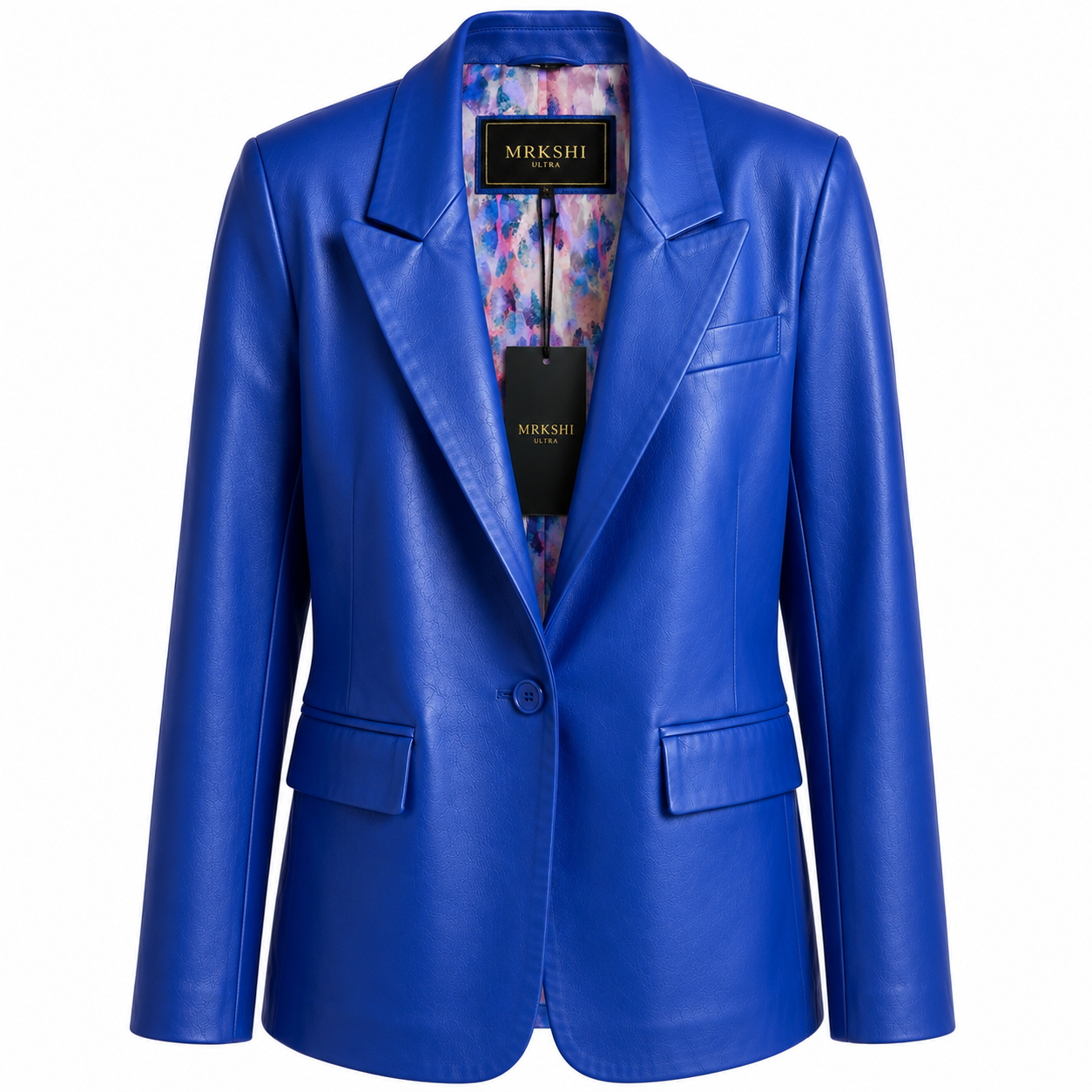 Blazer Femme en Cuir Premium – MRKSHI | Élégance Business