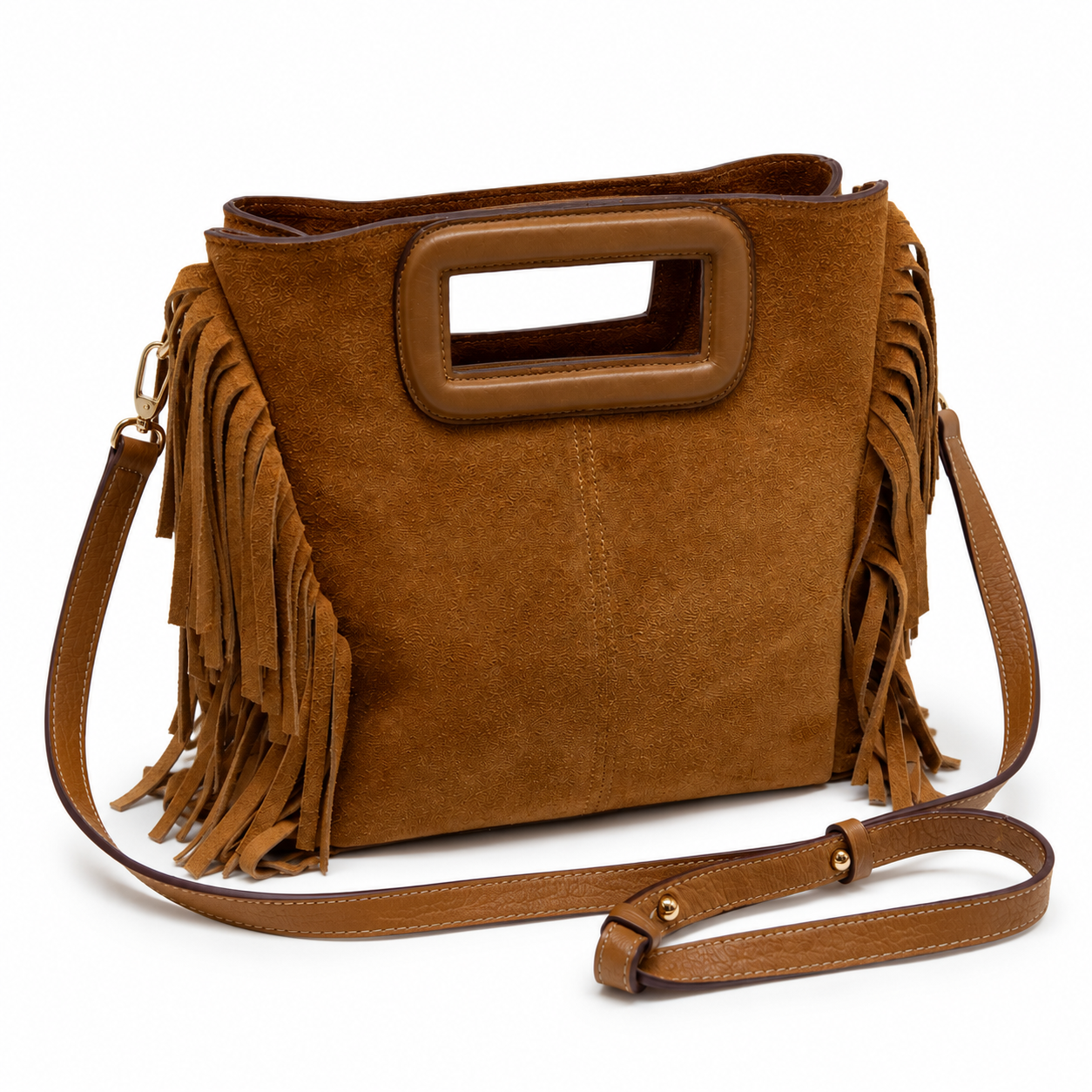 Sac à main MRKSHI en daim véritable