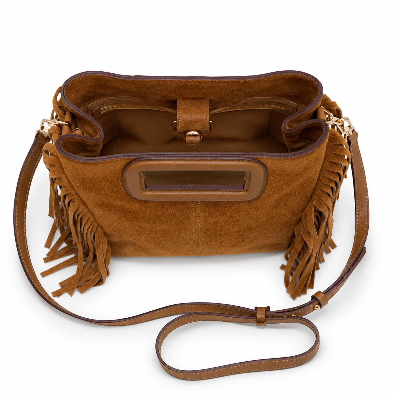 Sac à main MRKSHI en daim véritable