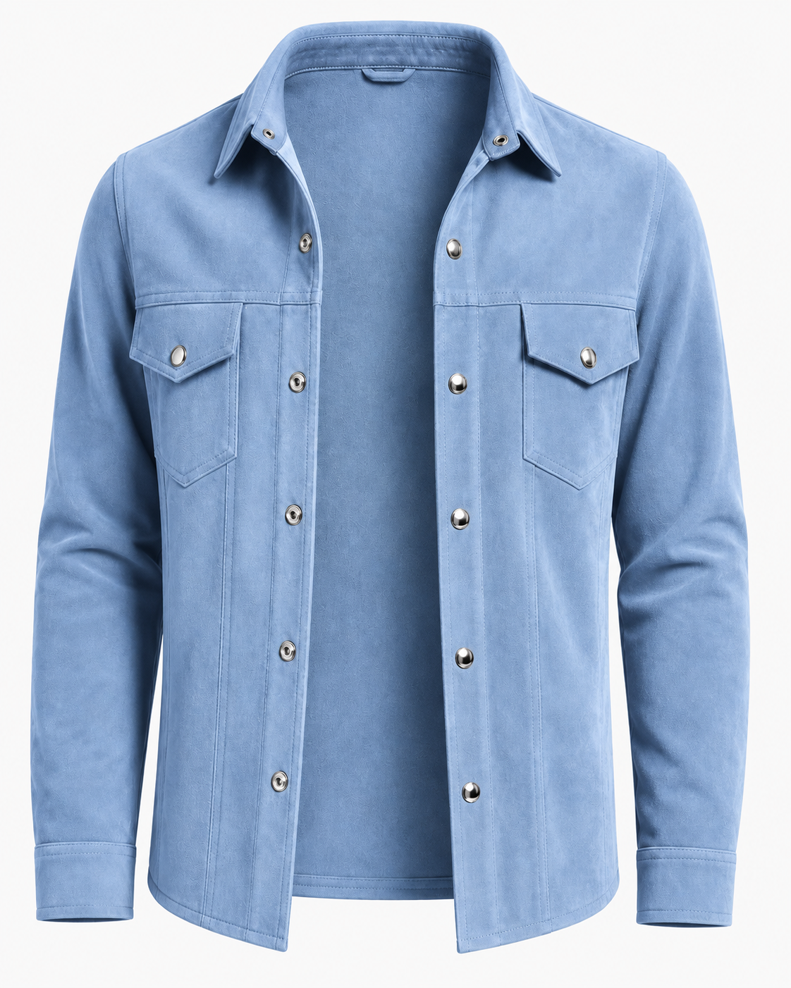 Chemise en Daim Homme Luxe - Surchemise Veste Daim Premium