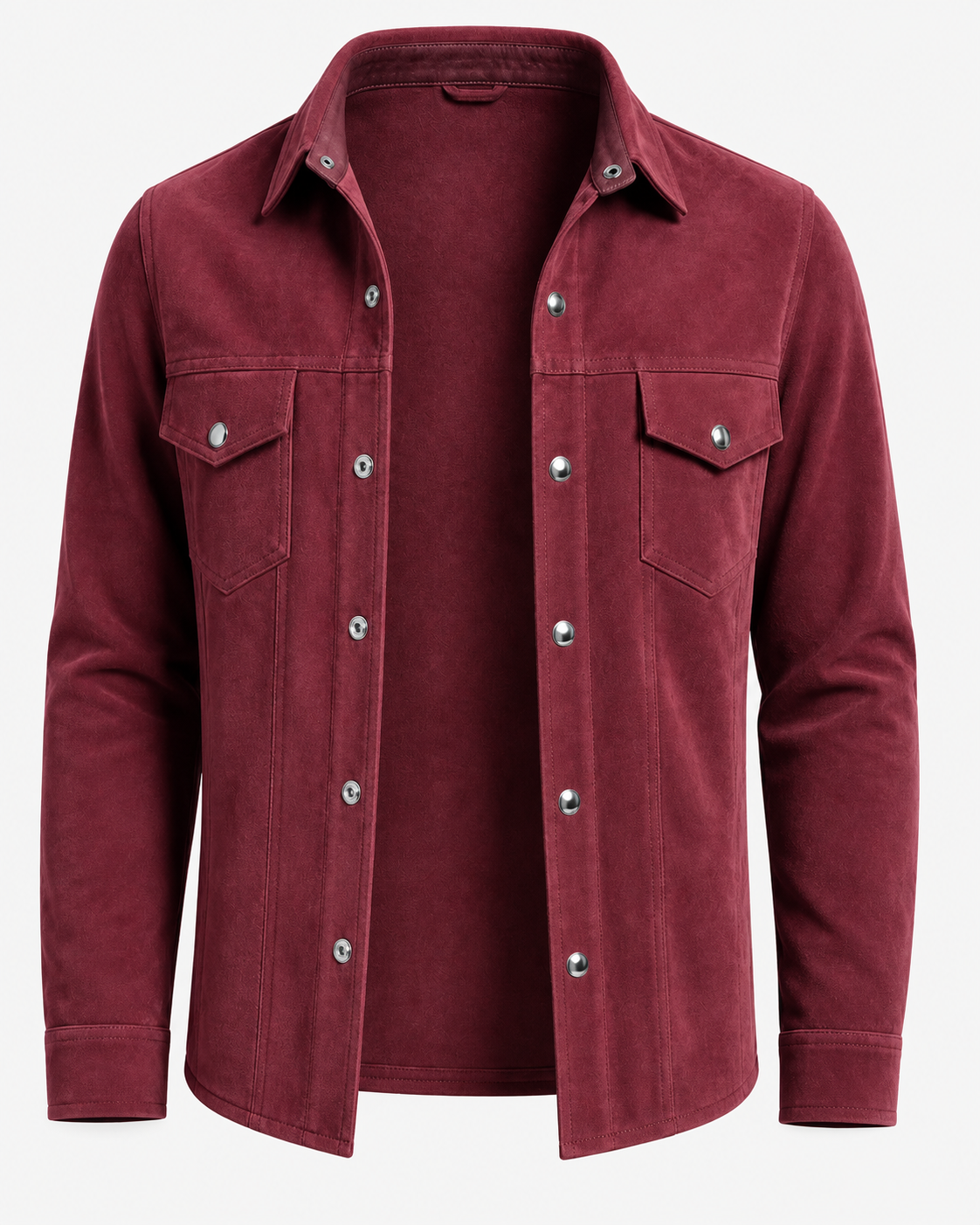 Chemise en Daim Homme Luxe - Surchemise Veste Daim Premium