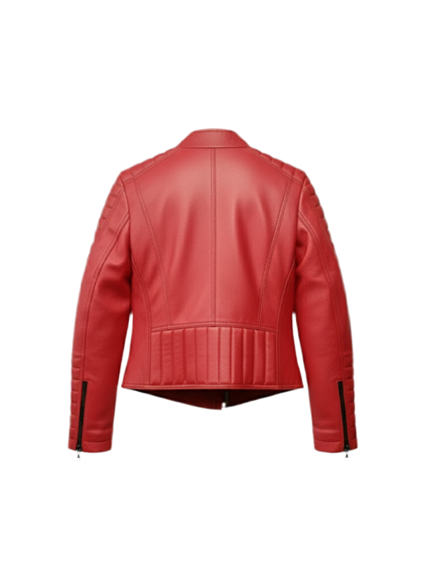 Veste en cuir d’agneau – Majida