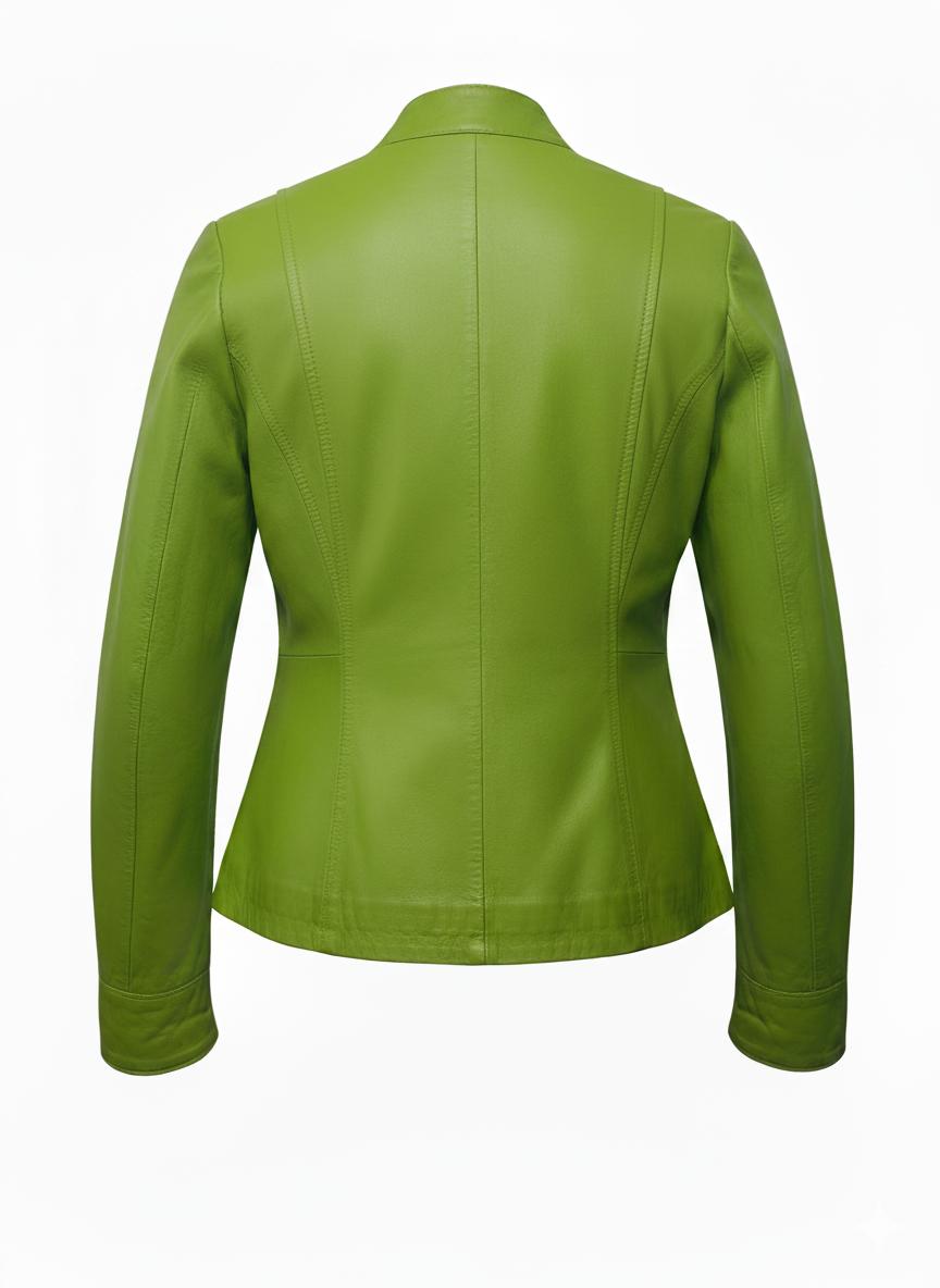 Veste en cuir d'agneau DUCE