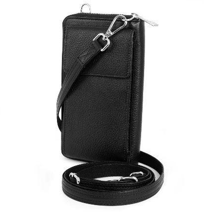 Sac bandoulière classique avec poche pour téléphone portable