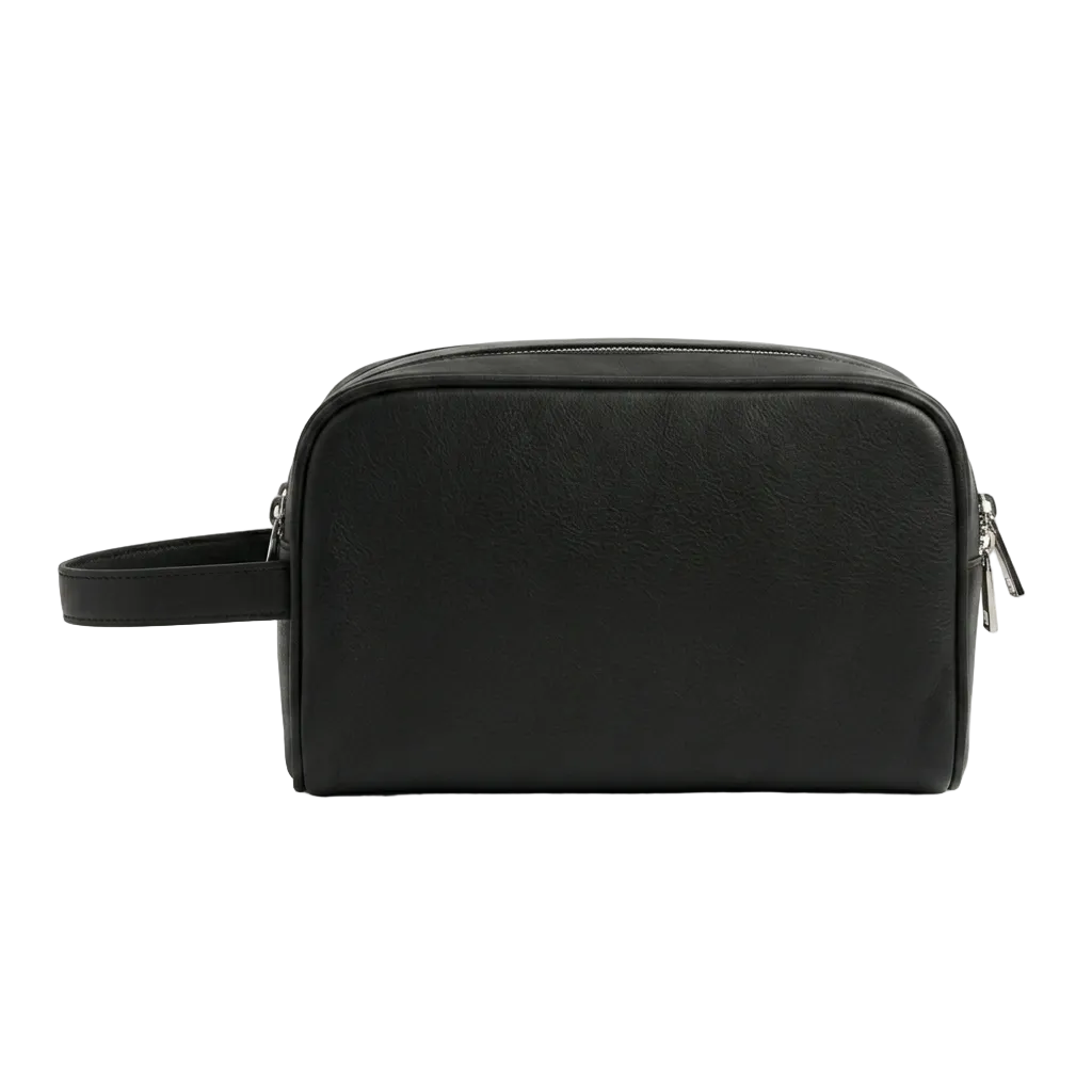 Trousse voyage cuir haut de gamme pratique et stylée