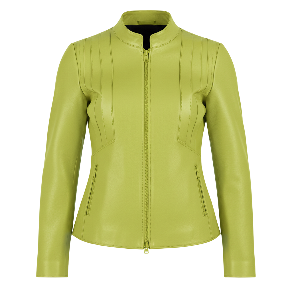 Veste en cuir d'agneau DUCE